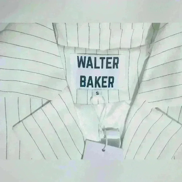 Walter Baker Chicago Pinstripe Misha Blazer, Women’s Size Small, NWT - Picture 10 of 16